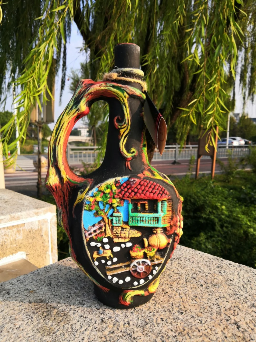 手工陶罐调色苹果版儿童手工苹果造型服饰-第2张图片-太平洋在线下载